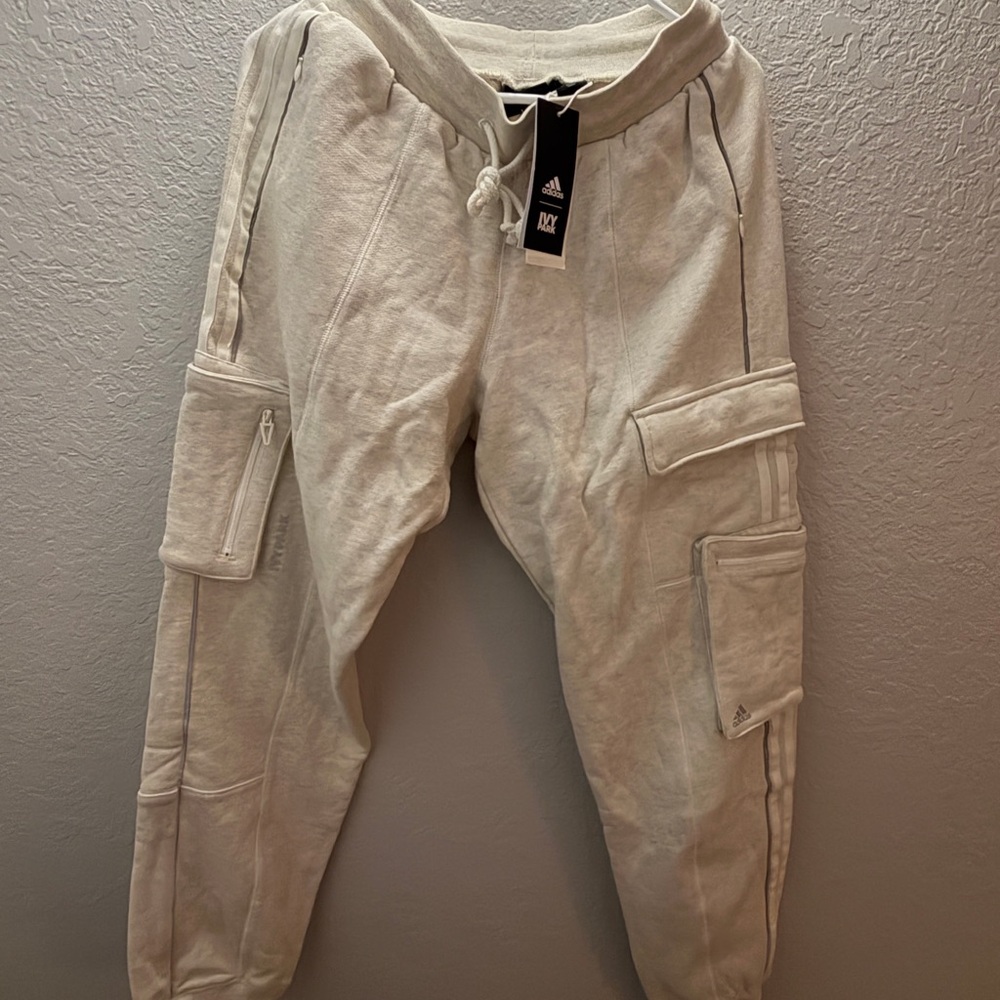 IVY PARK Cream Cargo Jogger Pants for Men
